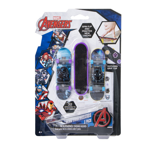 fingerboards 3-pack - the avengers | Five Below