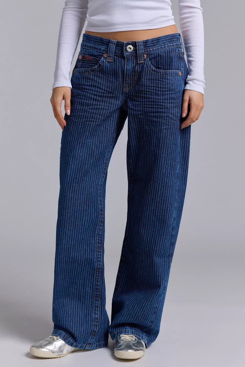 BDG Kayla Printed Low-Rise Jean | Urban Outfitters (US and RoW)