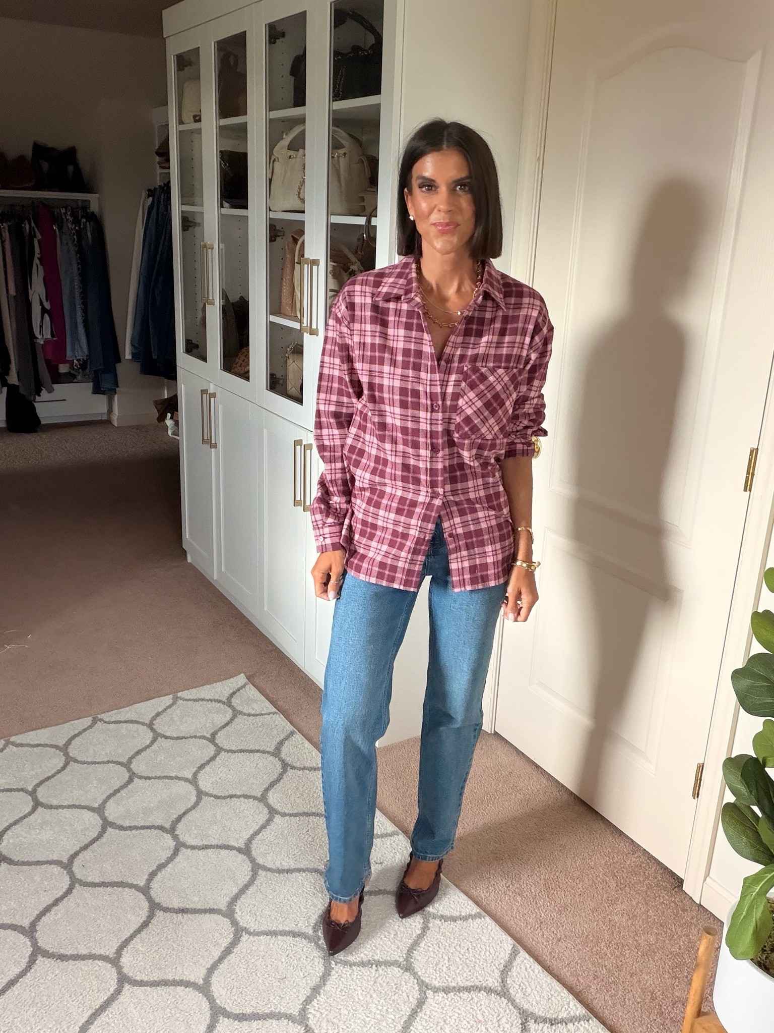 New Walmart flannel! Size small
Size 0 in jeans

#LTKSaleAlert #LTKSeasonal #LTKootd