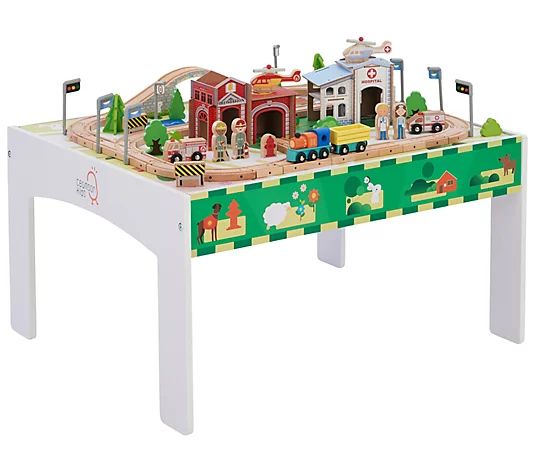 Teamson Kids - Toys Country Train and Table set | QVC