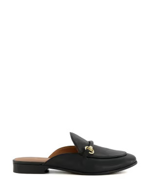 Leather Ring Detail Flat Loafers | Marks & Spencer (UK)