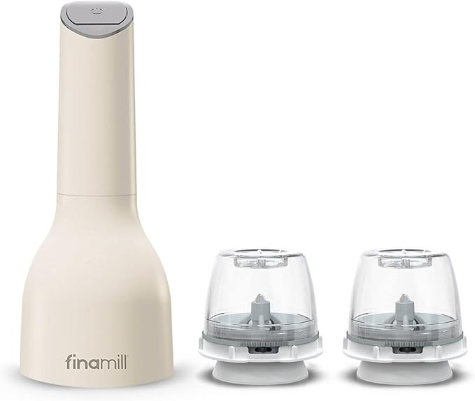Amazon.com: FinaMill – Award Winning Battery Operated Pepper Mill & Spice Grinder in One, Adjus... | Amazon (US)