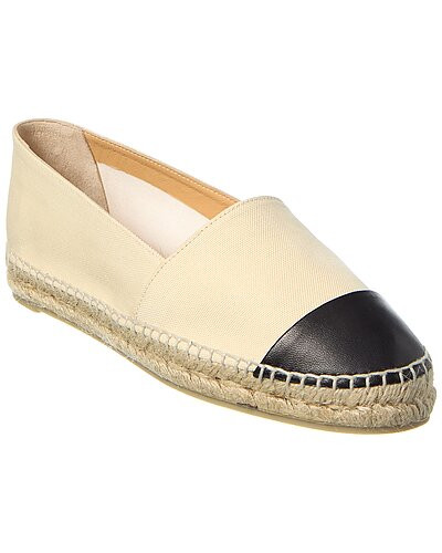 Katty Canvas & Leather Espadrille | Rue La La