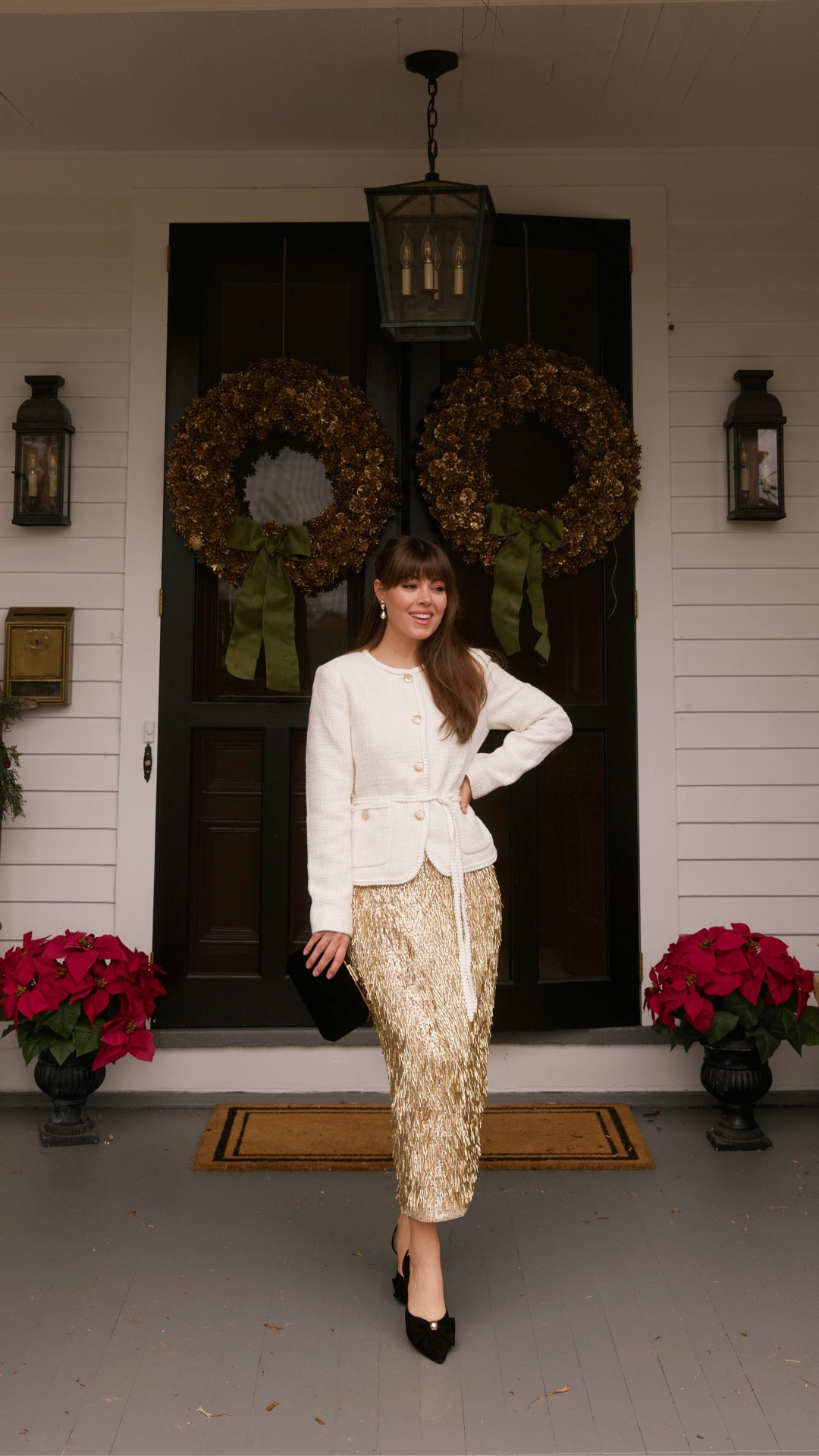 Tis the season to RSVP ‘best dressed.’ @anntaylor 