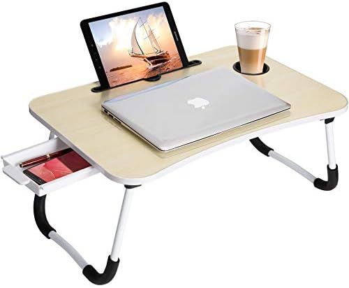 Lap Desk: Laptop Bed Desk Lap Tray Table Large Portable Foldable Computer bedtray, Laptop Lap Desk S | Amazon (US)