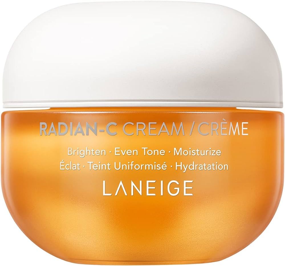 LANEIGE Radian-C Cream: Hydrate, Visibly Brighten & Reduce Look of Dark Spots with Vitamin C EAE ... | Amazon (US)