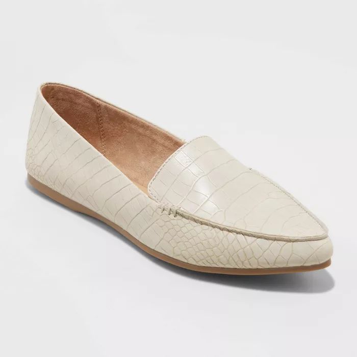 Women's Micah Pointed Toe Loafers - A New Day™ | Target