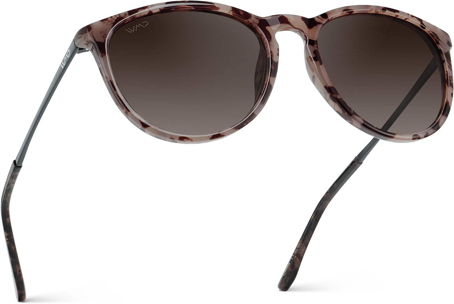 WearMe Pro Round Polarized Sunglasses for Women - UV400 Protection, Lightweight Frame, Vintage Re... | Amazon (US)