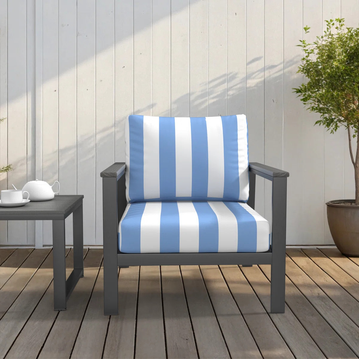 Birch Lane™ Amala Sunbrella® Indoor/Outdoor Cushion  & Reviews | Wayfair | Wayfair North America