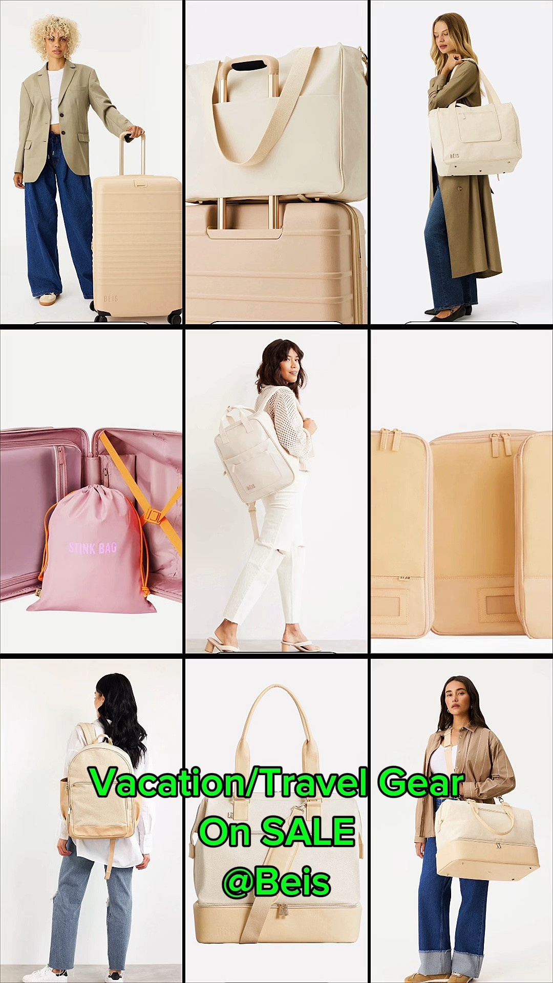 Vacation season is here! Beis is helping make packing a breeze with luggage, backpacks bags and travel gear on sale! Don’t is this opportunity to get high quality travel pieces at great prices!

#LTKOver40 #LTKSaleAlert #LTKTravel
