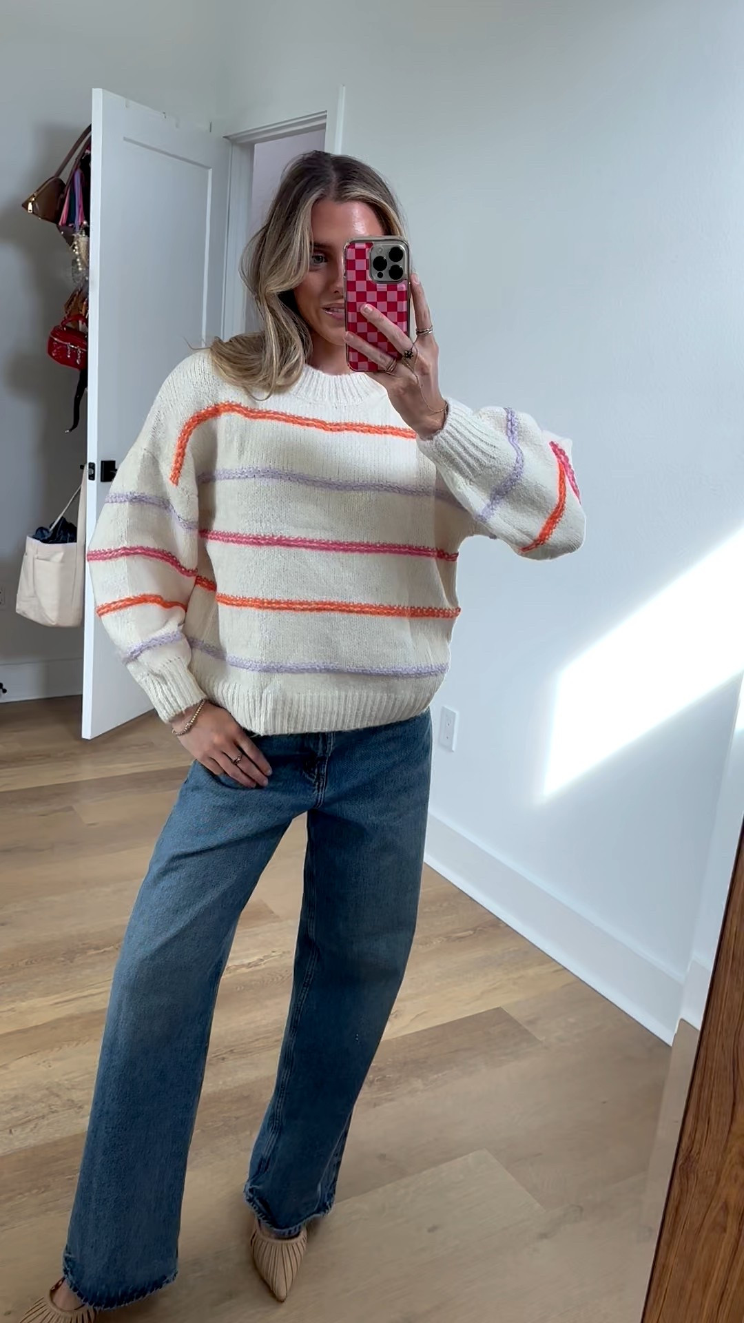 Amazon size small QIBABU Womens Striped Sweaters Casual Lantern Sleeve Color Block Knit Pullover Sweater Tops 

Original price: 39.99
Discount price: 27.99
30% OFF Code: WS8OO4GH
Start Date: 01/07/2026 6:00 AMPST
End Date: 01/12/2026 11:59 PMPST

#LTKootd #LTKSaleAlert #LTKFindsUnder50