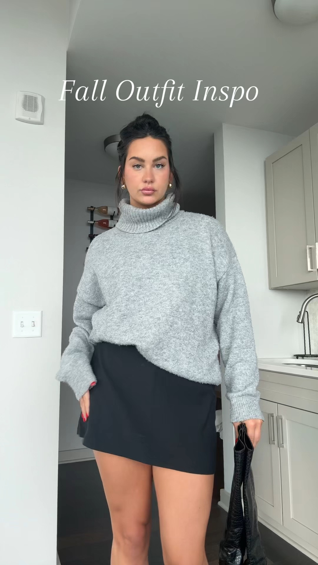 Perfect summer to fall transition outfit 🖤

Black mini skirt, tall boots, turtleneck sweater 

#LTKSeasonal #LTKFallSale #LTKU