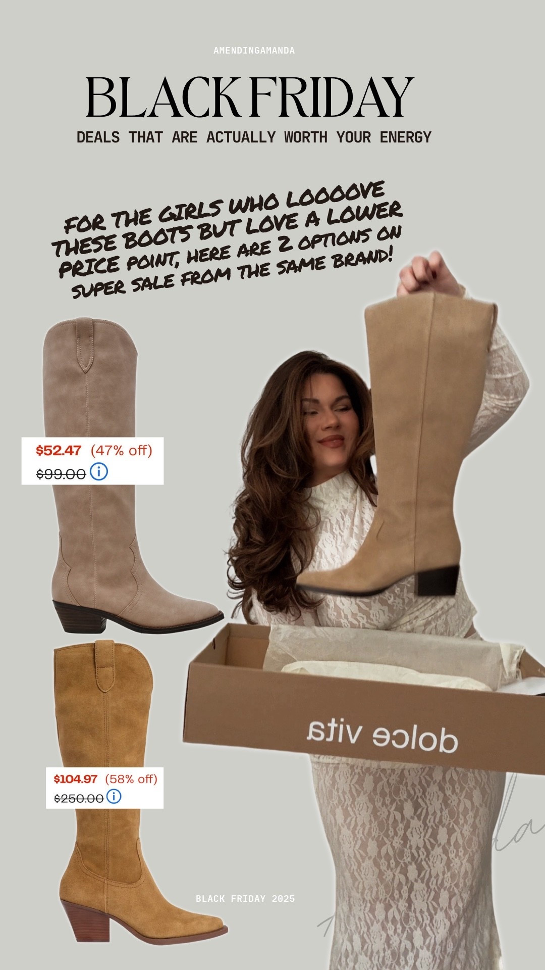 Super deal alert!! Found almost identical boots from the same brand for a fraction of the price! 



#LTKSaleAlert #LTKGiftGuide #LTKCyberWeek
