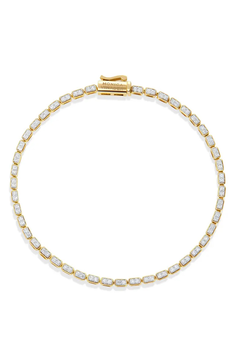 Monica Vinader Lab Grown Diamond Tennis Bracelet | Nordstrom | Nordstrom