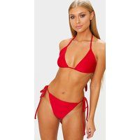 Red Mix & Match Triangle Bikini Top | PrettyLittleThing US