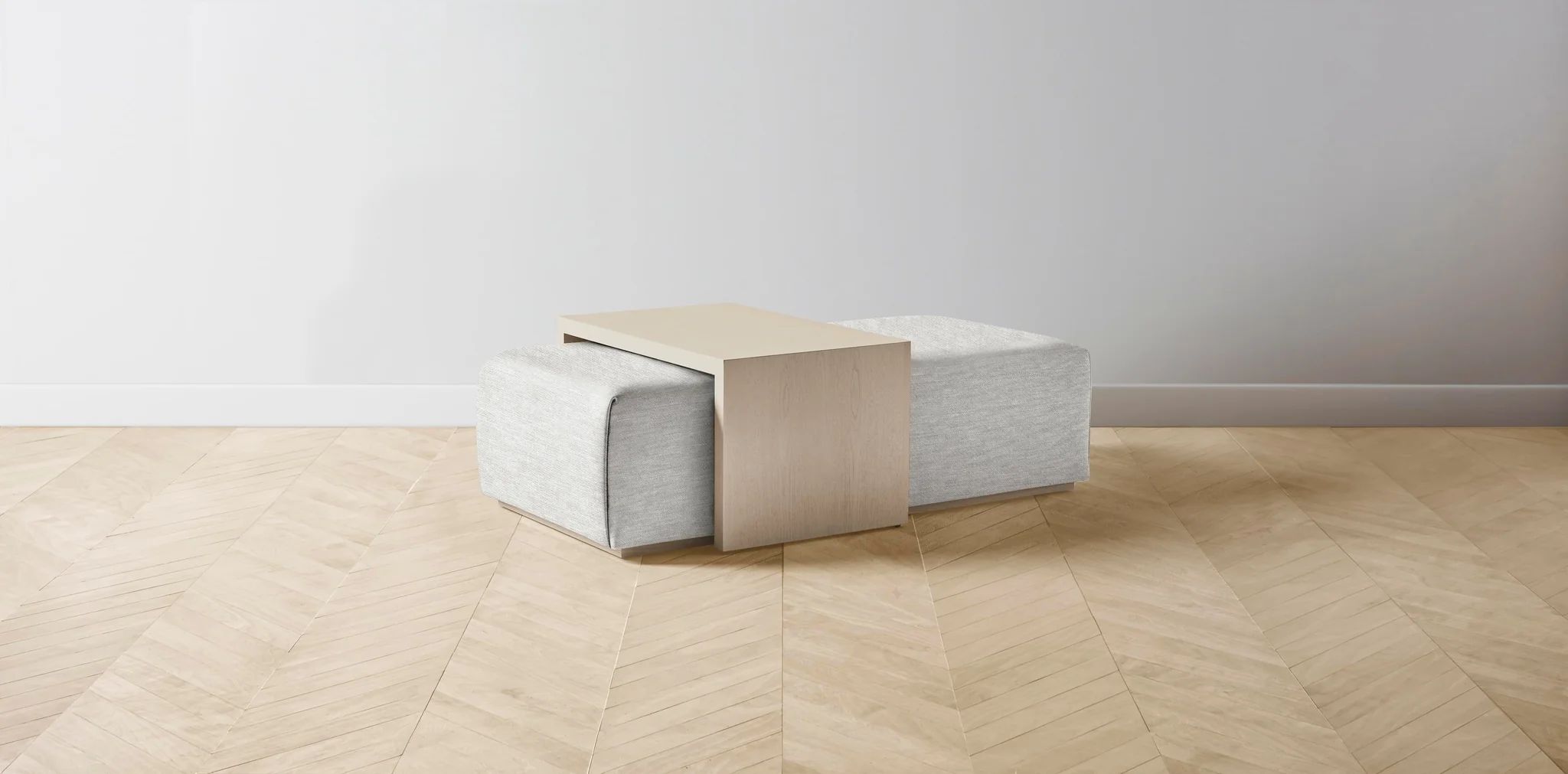 The Bowery Coffee Table Ottoman | Maiden Home