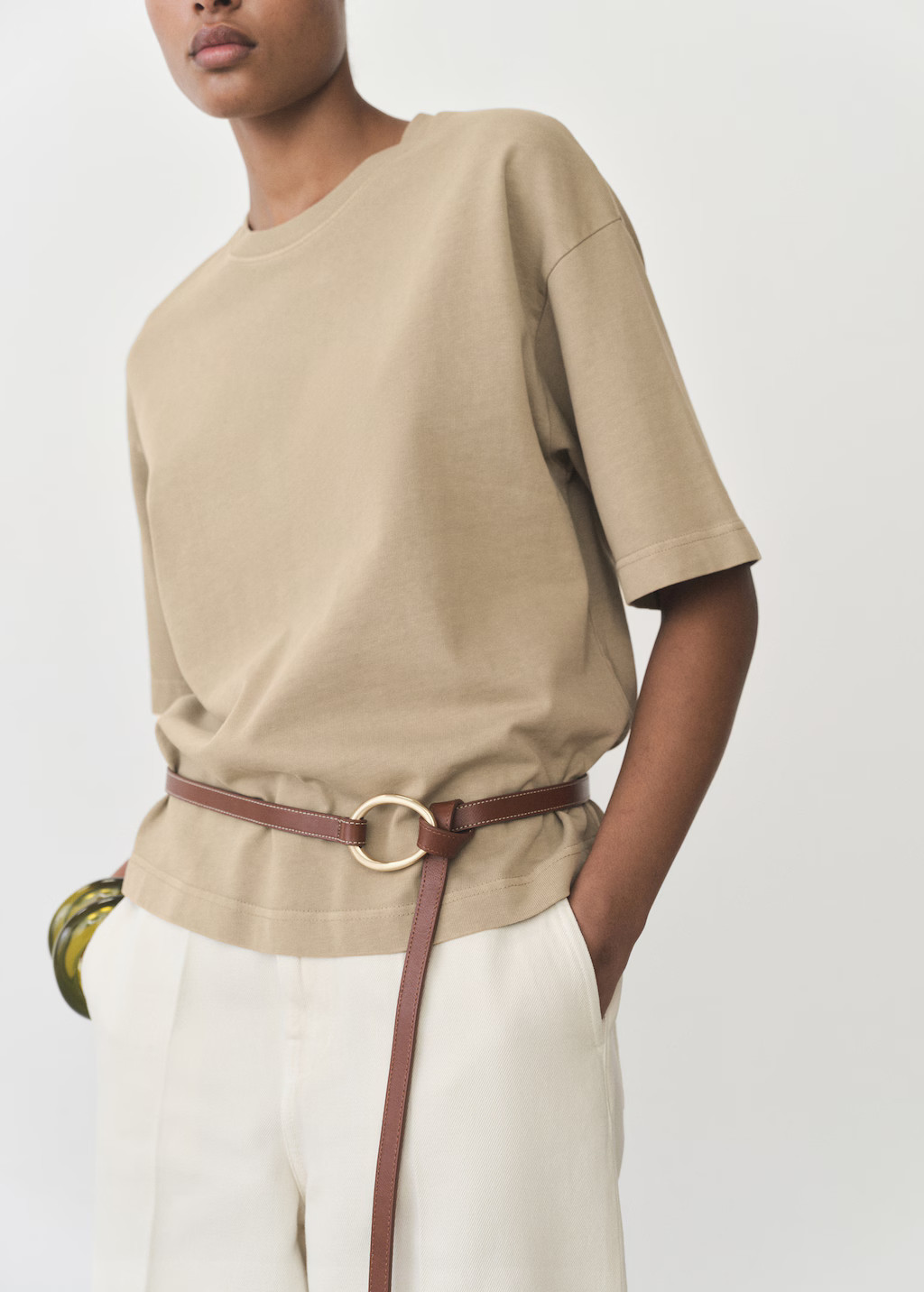 Oversized cotton t-shirt - Women | MANGO United Kingdom | MANGO (UK)