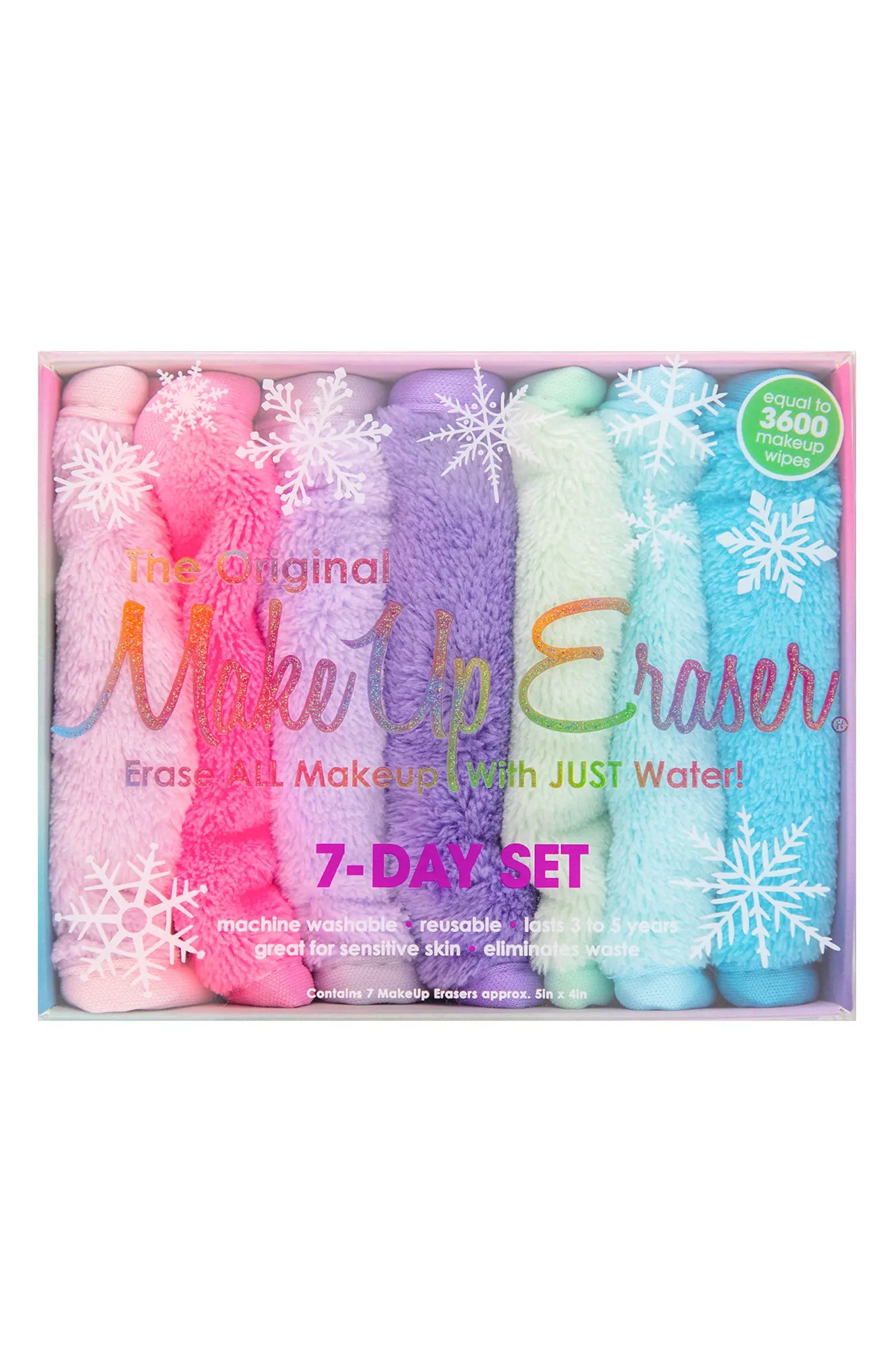 Makeup Eraser Let It Snow 7-Day MakeUp Eraser Set | Nordstrom | Nordstrom