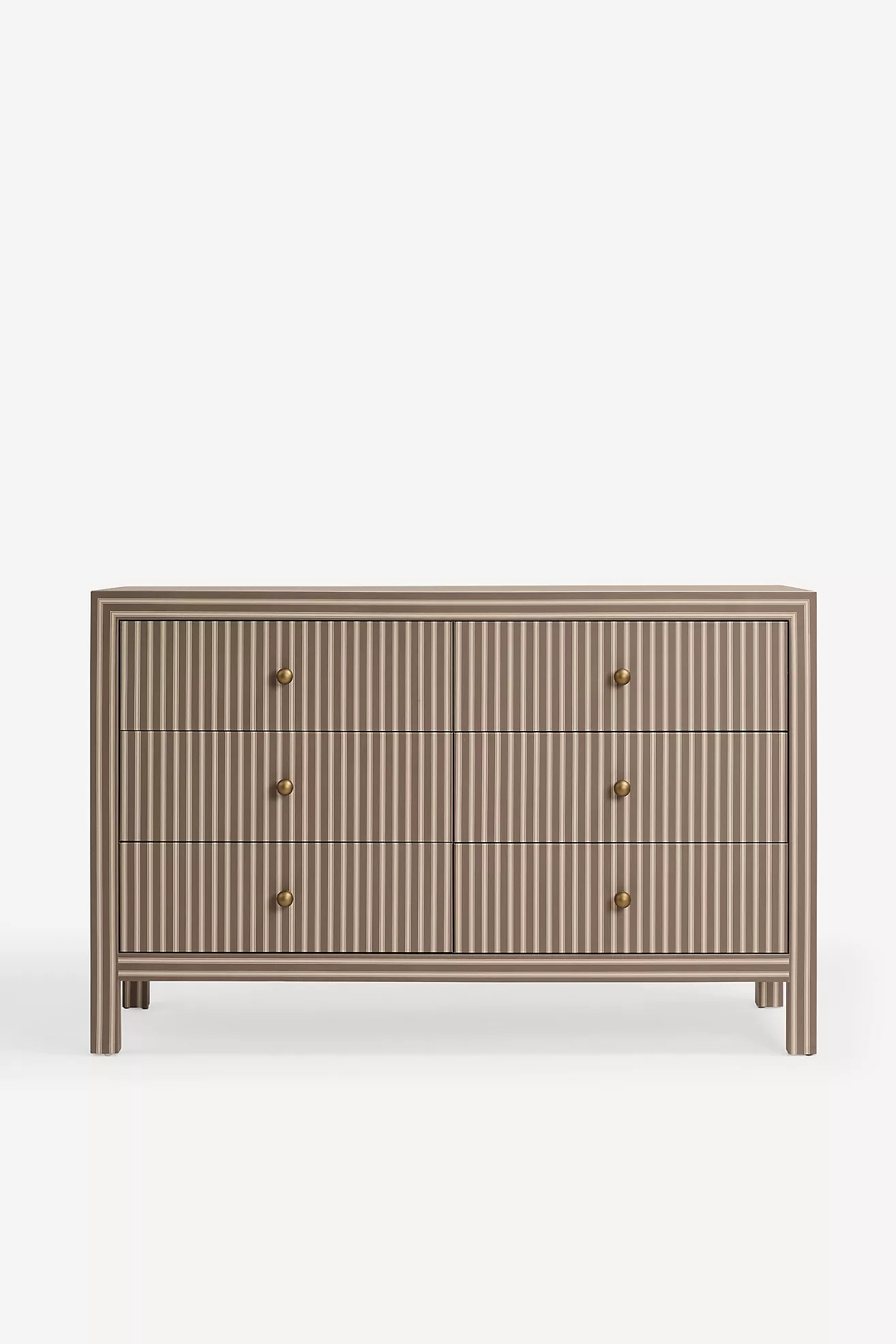 Hale Canvas Six-Drawer Dresser | Anthropologie (US)