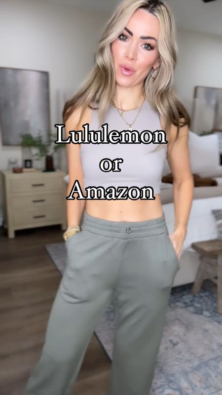 Lululemon look for less on Amazon!!

Amazon's version of Lululemon Softstreme Pants and they come in 2 lengths! I’m wearing a small in the 31 inch inseam 
Very comfy and comes in a ton of colors. Would make for a great travel outfit 

Millennial mom, lululemon lookalike, lululemon look for less, Amazon influencer, Amazon finds, Amazon find
#founditonamazon #amazonlookforless #amazonfashion #amazonfashionfinds

#LTKVideo #LTKfindsunder50 #LTKstyletip