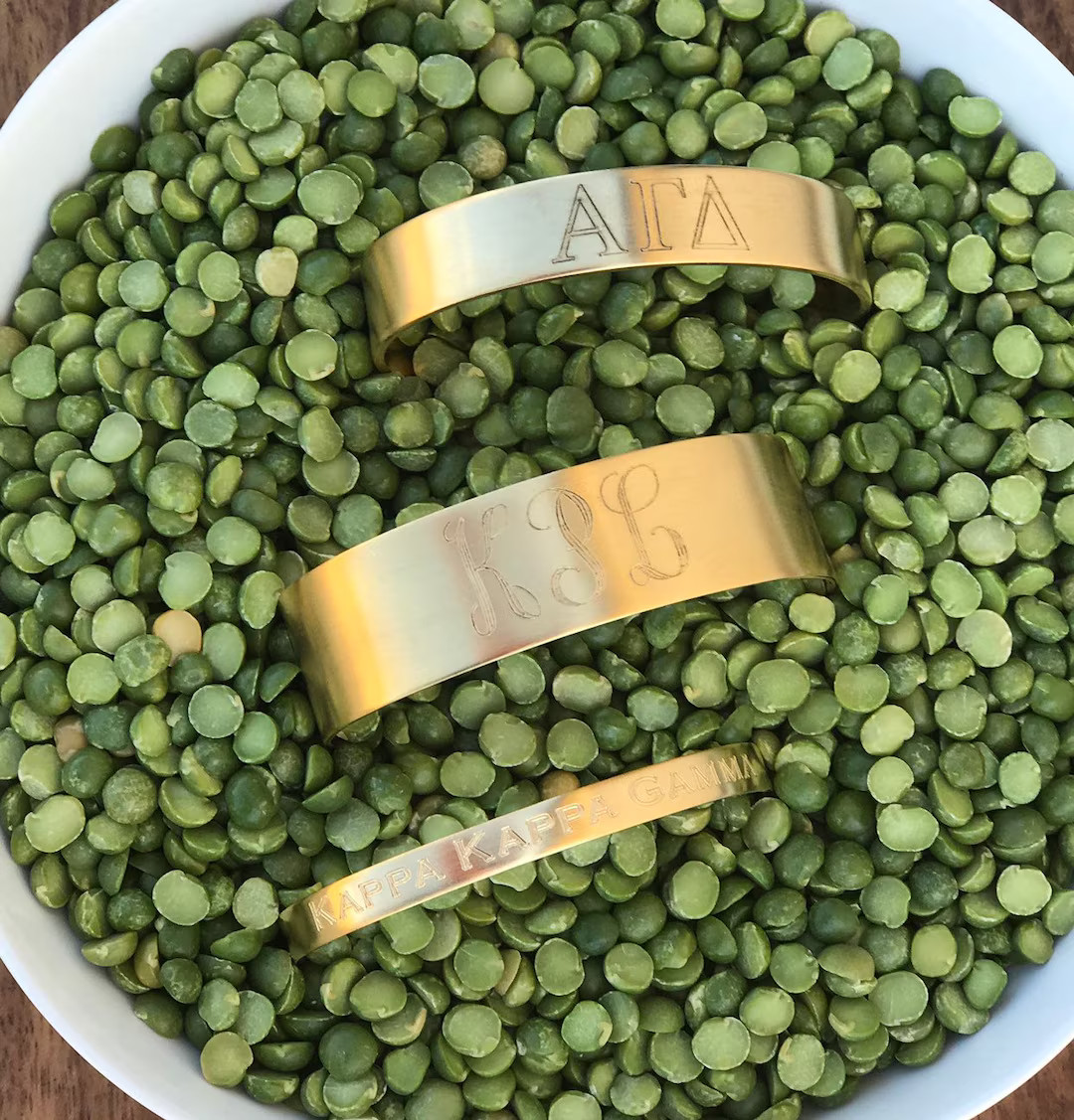 Gold-plated Engraved Cuff Bracelet: Personalized Inscription - Etsy | Etsy (US)