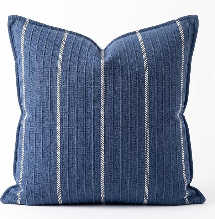 SanVia Designer Cotton Throw Pillow Covers 20x20 for Nooks, Beds & Sofas | Amazon (US)