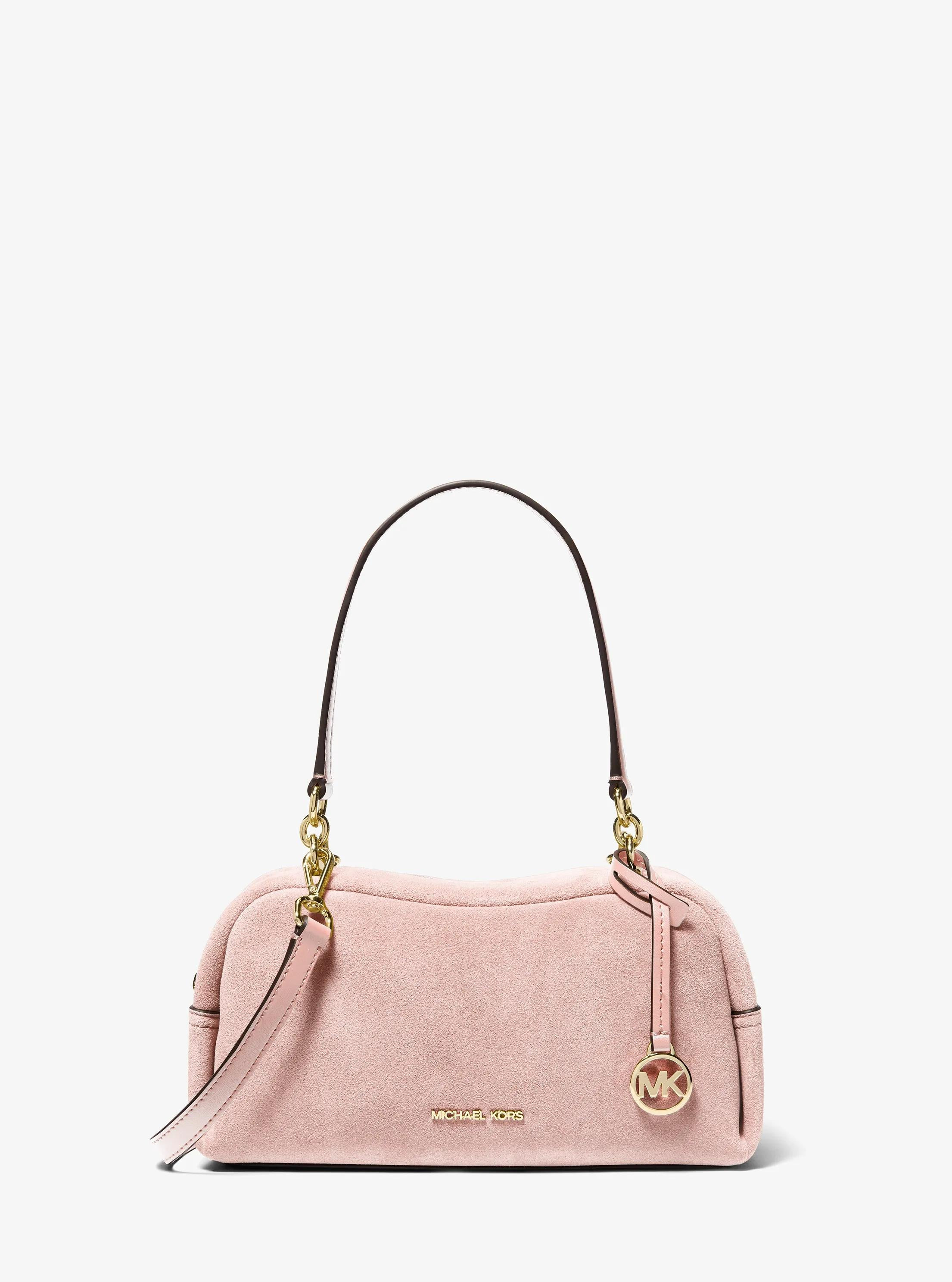 Cecily Small Suede Shoulder Bag | Shop Simon