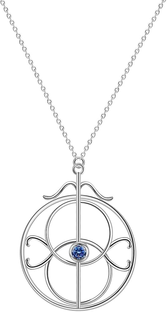 Lugzhuin Eye Of Elena Pendant Necklace for Women Men Stainless Steel Throne Of Glass Bookish Char... | Amazon (US)