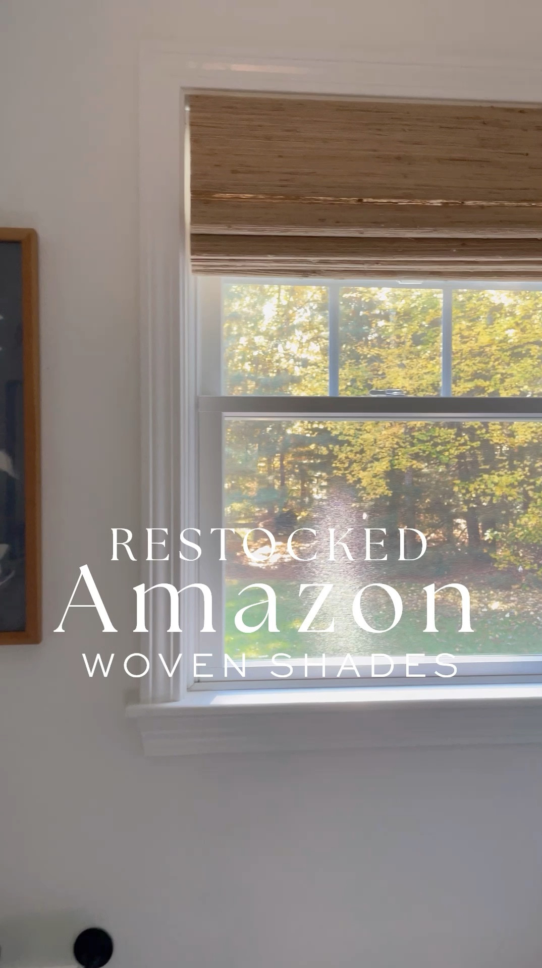 Modern coastal bathroom, Amazon shades, window treatments, stool, wall art bath mat, woven shades 

#LTKVideo #LTKFindsUnder100 #LTKHome