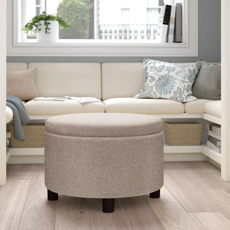 Upholstered Storage Ottoman | Wayfair North America