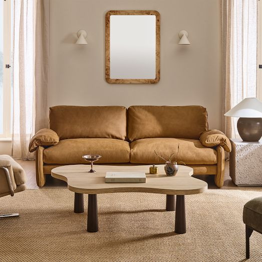 Parry Leather Sofa (86") | West Elm (US)