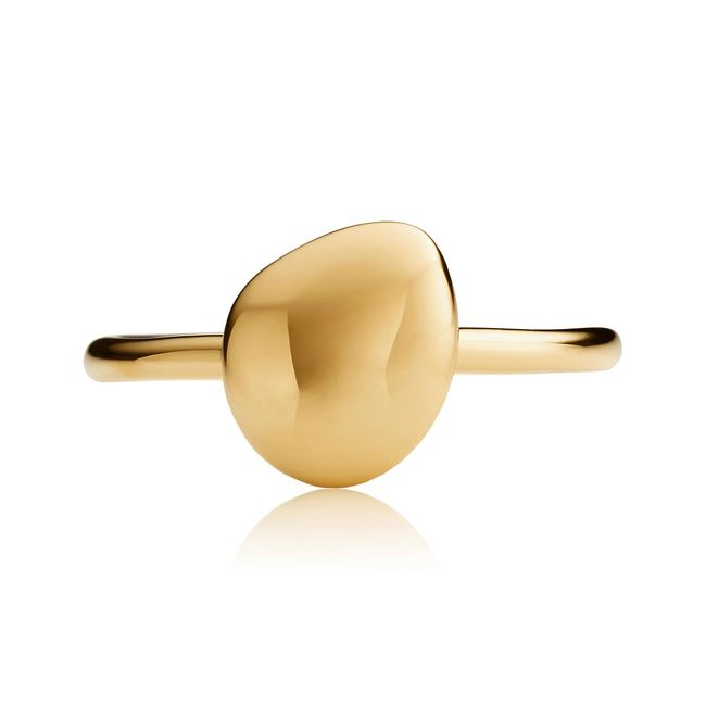 Nura Small Pebble Stacking Ring | Monica Vinader (Global)