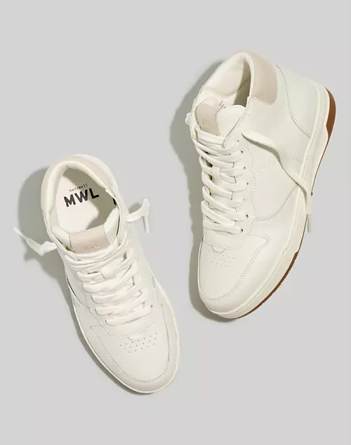 Court High-Top Sneakers in Neutral | Madewell