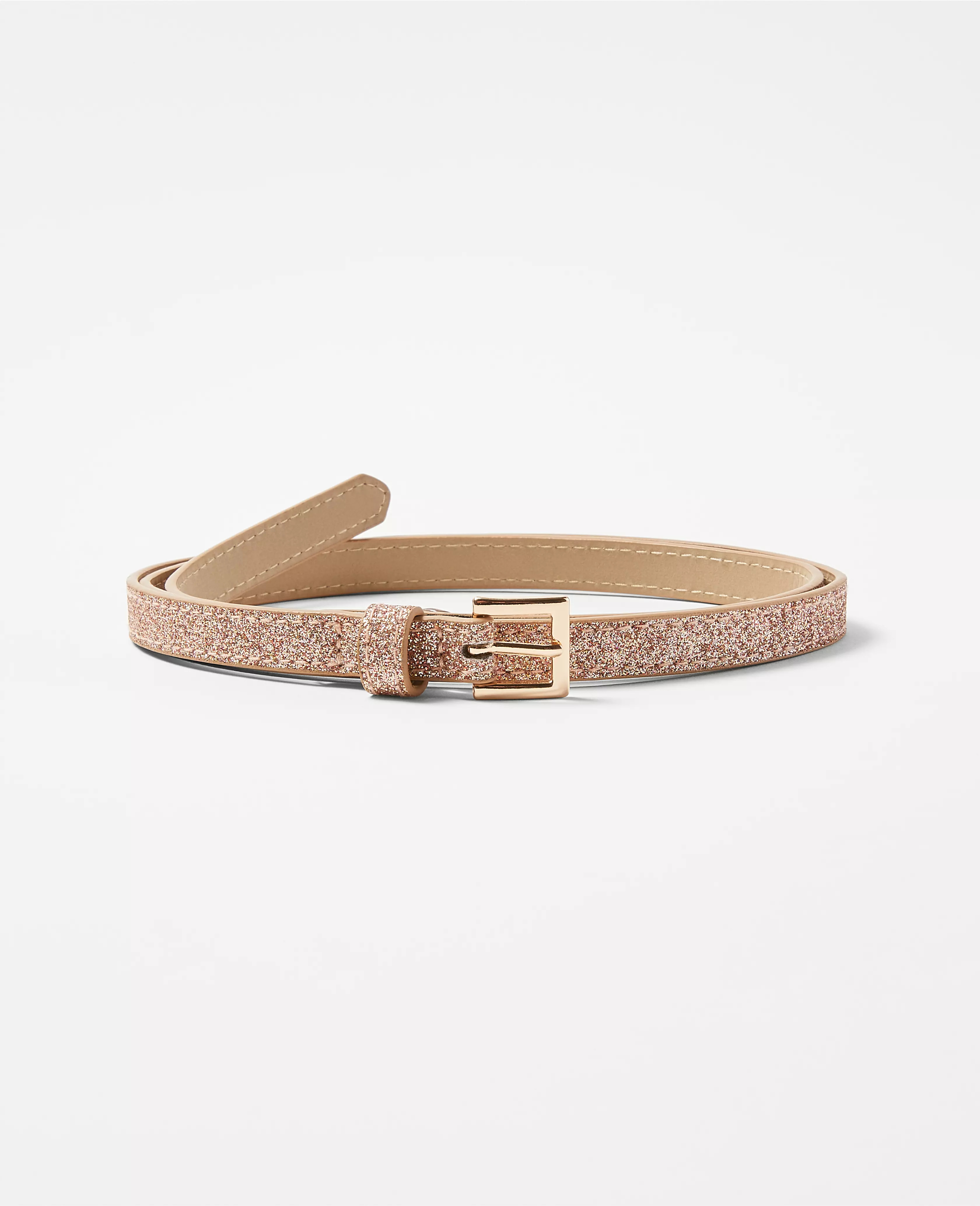 Skinny Glitter Belt | Ann Taylor (US)