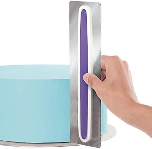 Smoother Scraper, Cake Stainless Steel Decorate Smart Icing Smoother Comb Set Cake Edge Side Deco... | Amazon (US)