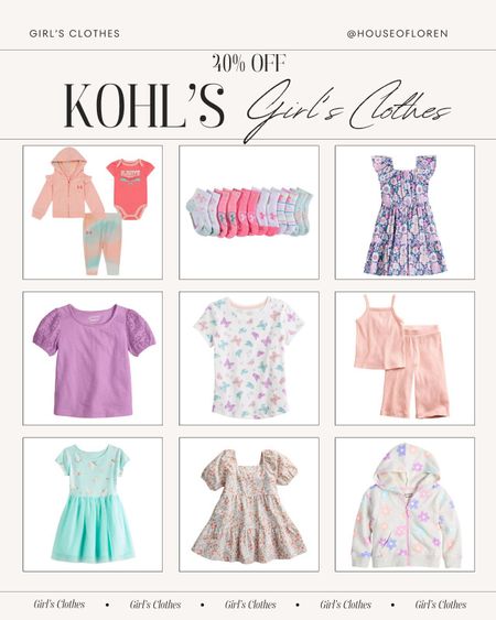 Kohl's | Girls Clothes | Spring Girls | Girls Dresses | Easter Clothes | Baby Girls Pajamas | Girls Sets

#LTKkids #LTKbaby #LTKfamily