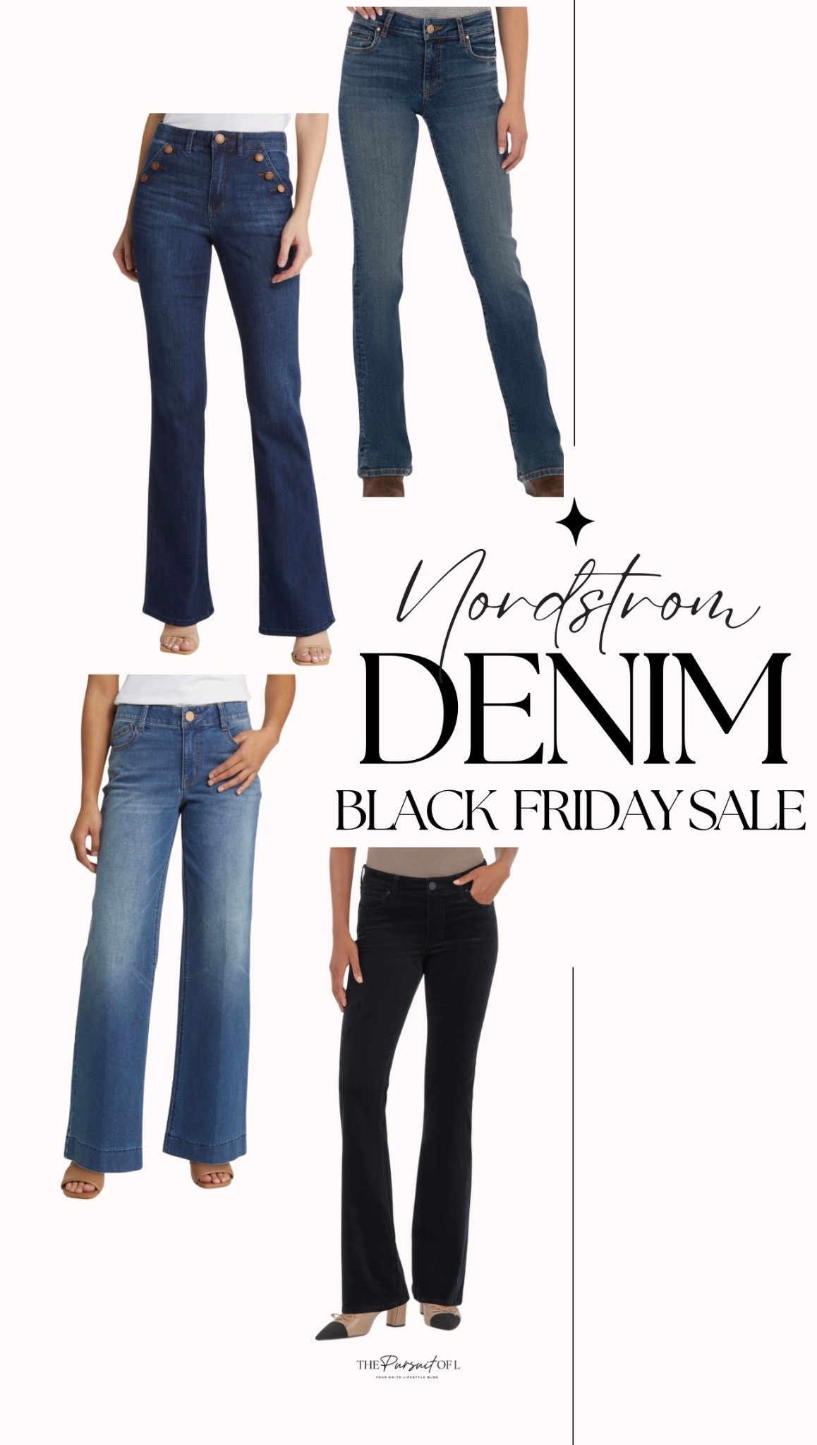 Women’s denim on sale
Classic straight-leg, wide-leg, and bootcut jeans included in Nordstrom’s Black Friday lineup. Great stretch, everyday fits, and premium brands marked down.
True to size with comfortable rise options.

#LTKSaleAlert #LTKHoliday #LTKSeasonal