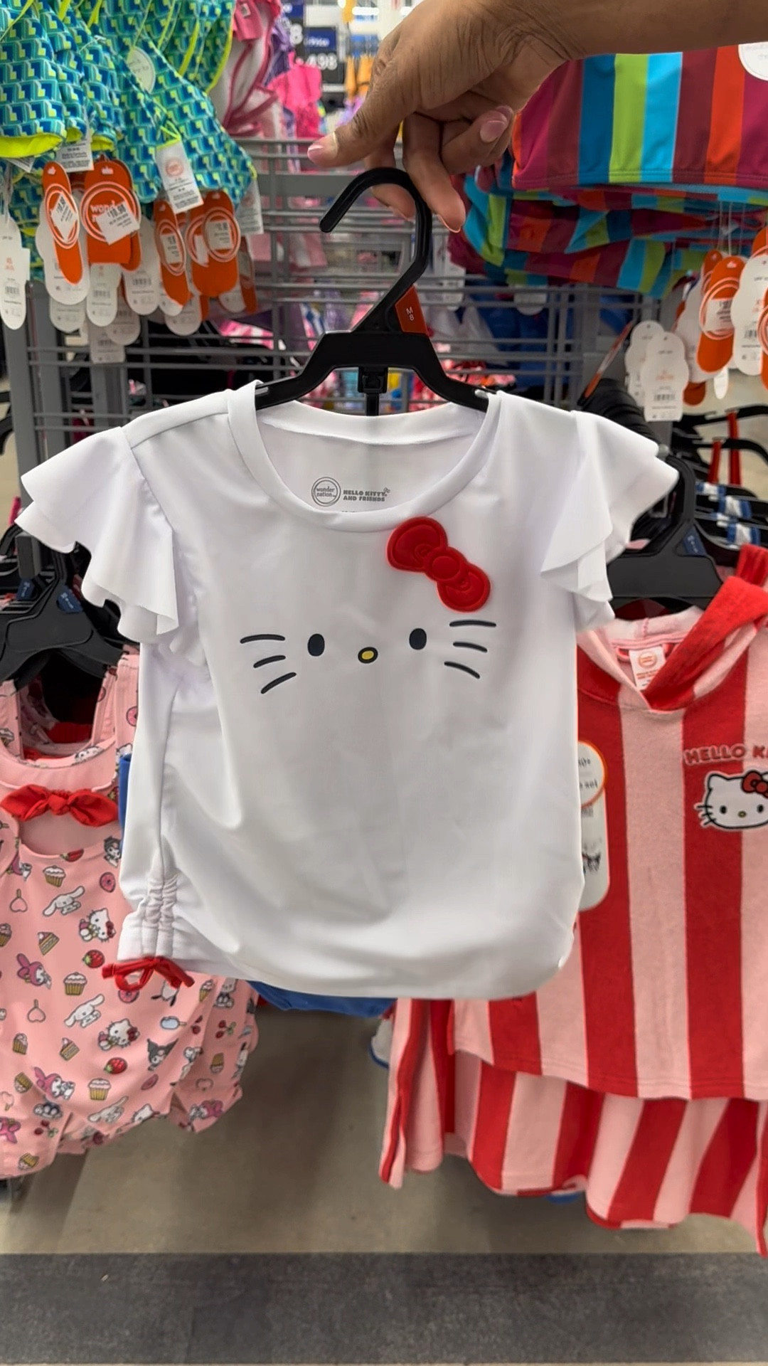 Walmart has a new Hello Kitty line for kids and it’s perfect for spring and summer! ￼