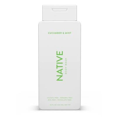 Native Body Wash Cucumber & Mint - 18 fl oz, Pack of 2 | Amazon (US)