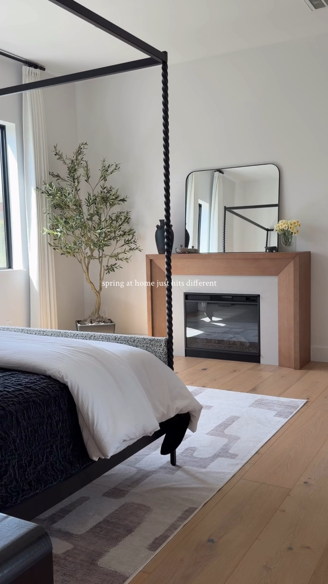 Soaking up the spring days 🌸
 
bedroom, fireplace, canopy bed, ruggable, real flame, kitchen, runner, hardware, stems, chandelier, outdoor, planters, cb2, wayfair, bathroom, mirror, sconces, neutral, modern, home decor

#LTKHome