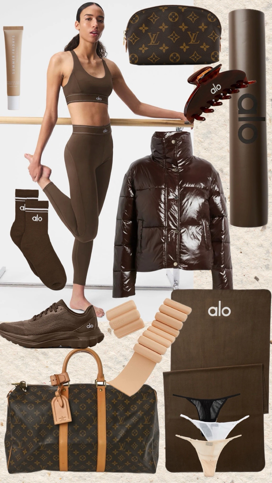 Fitness wear 
Chocolate Era 🤎

#LTKFitness #LTKActive #LTKStyleTip