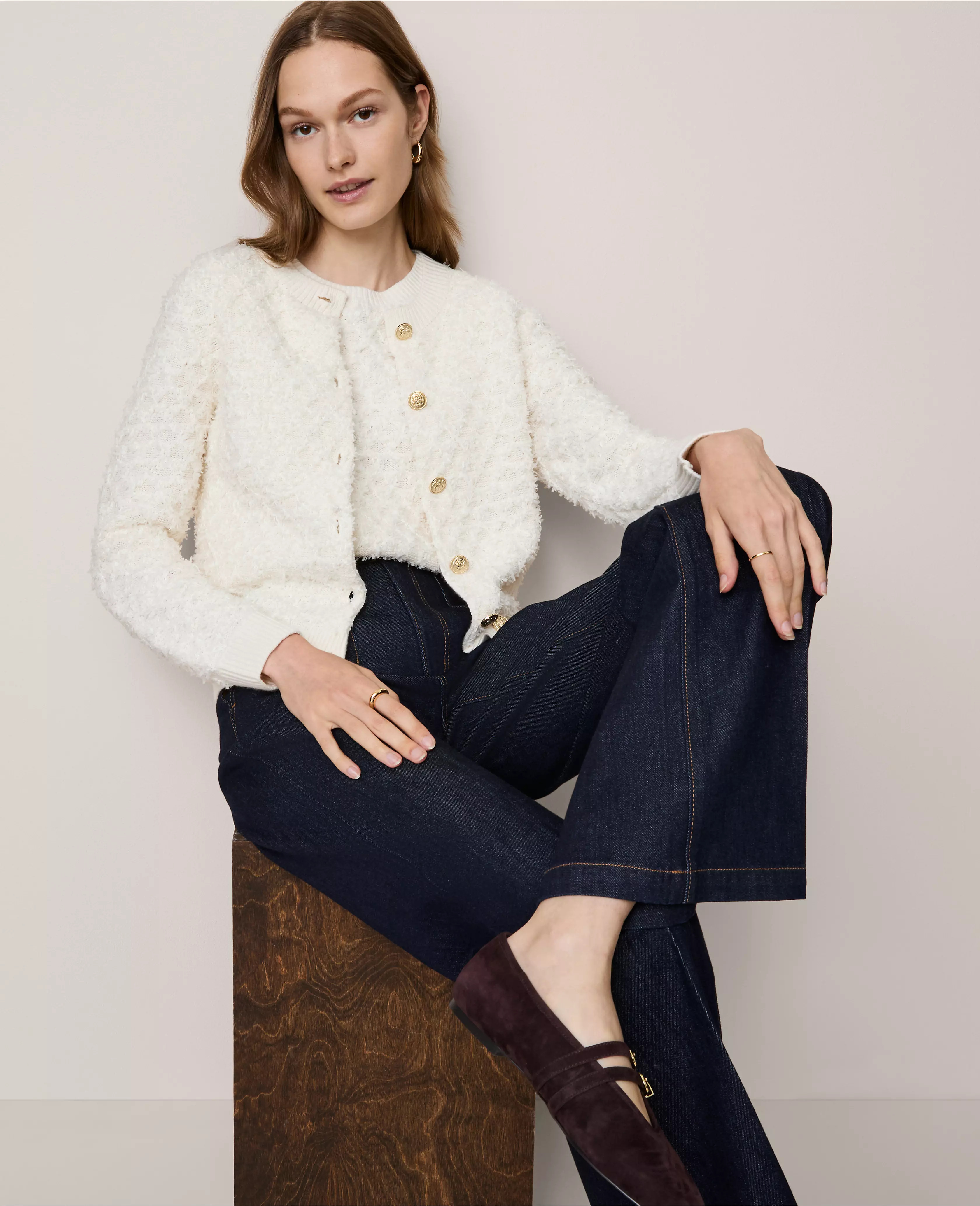 Tweed Cardigan | Ann Taylor