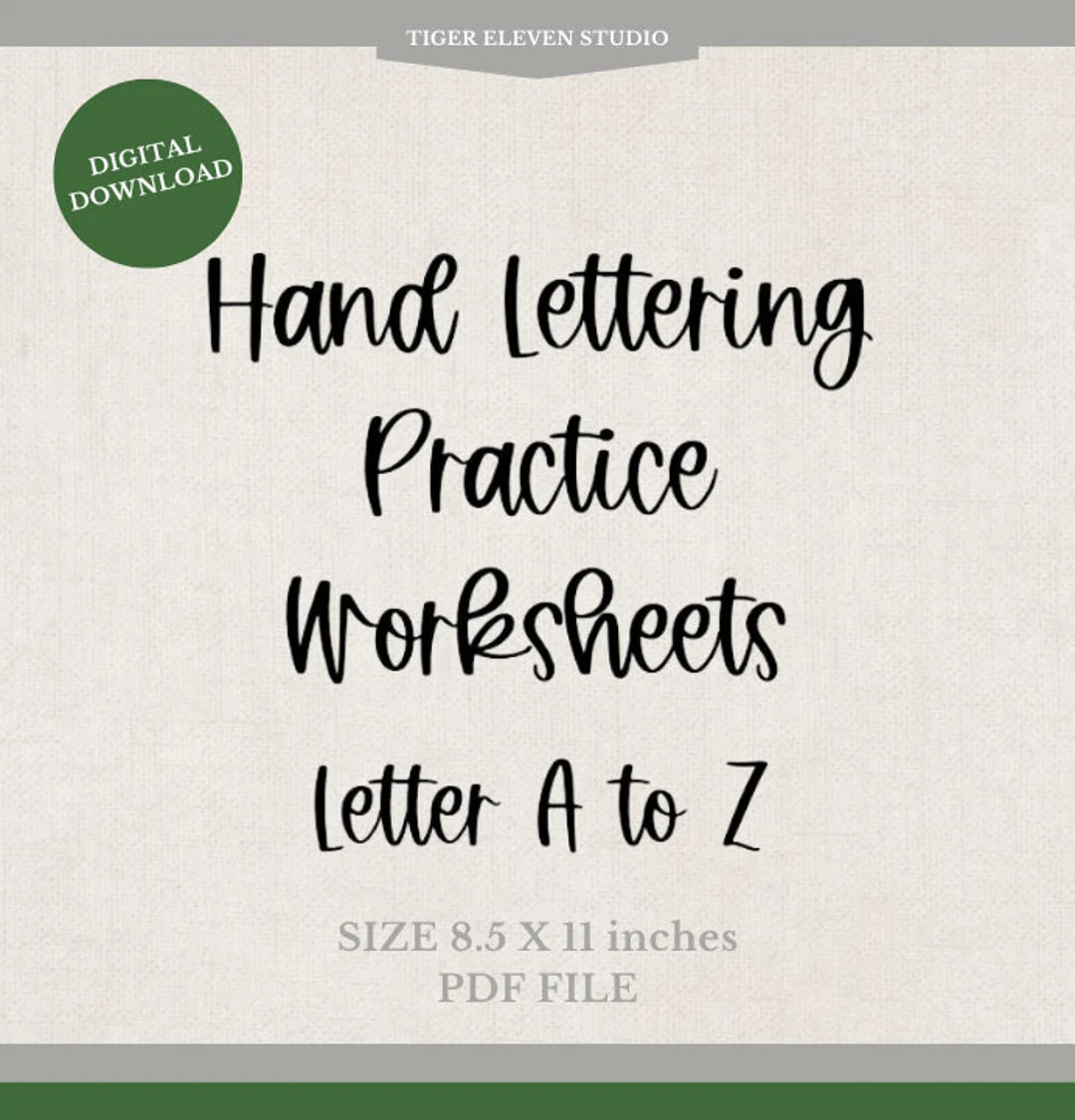 Digital Download Modern Script Hand Lettering Workbook Plus Phrases, Greetings, Days, Months, Sea... | Etsy (US)