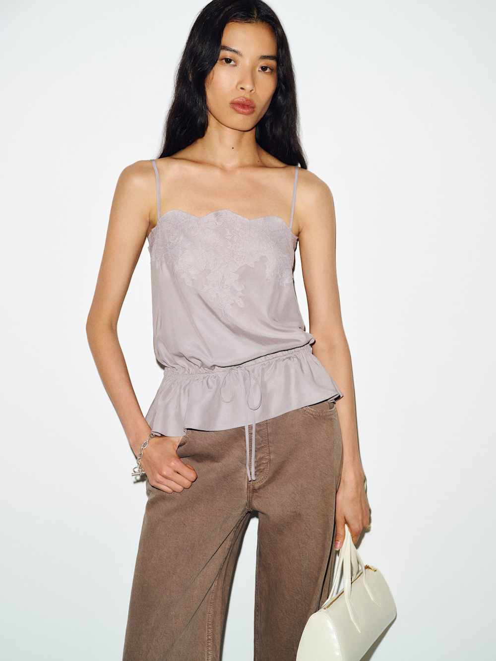 Silvia Silk Top | Reformation (Global)
