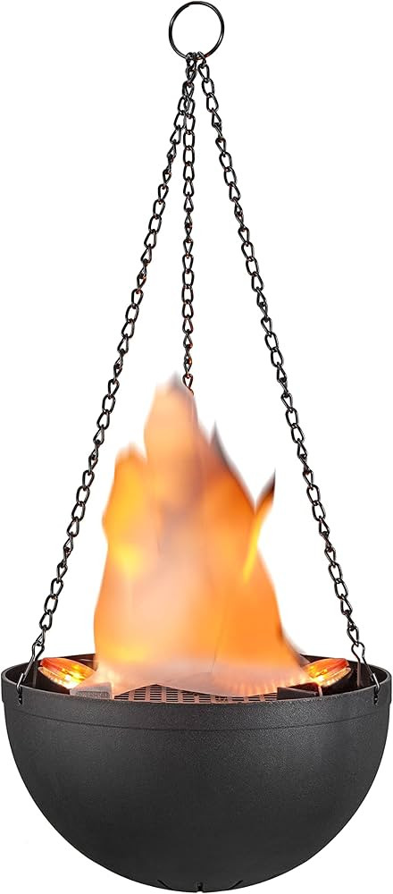 Aspen Creative 61168-02-1, Hanging Fire Flame Light Prop for Halloween, Christmas and Party Decor... | Amazon (US)