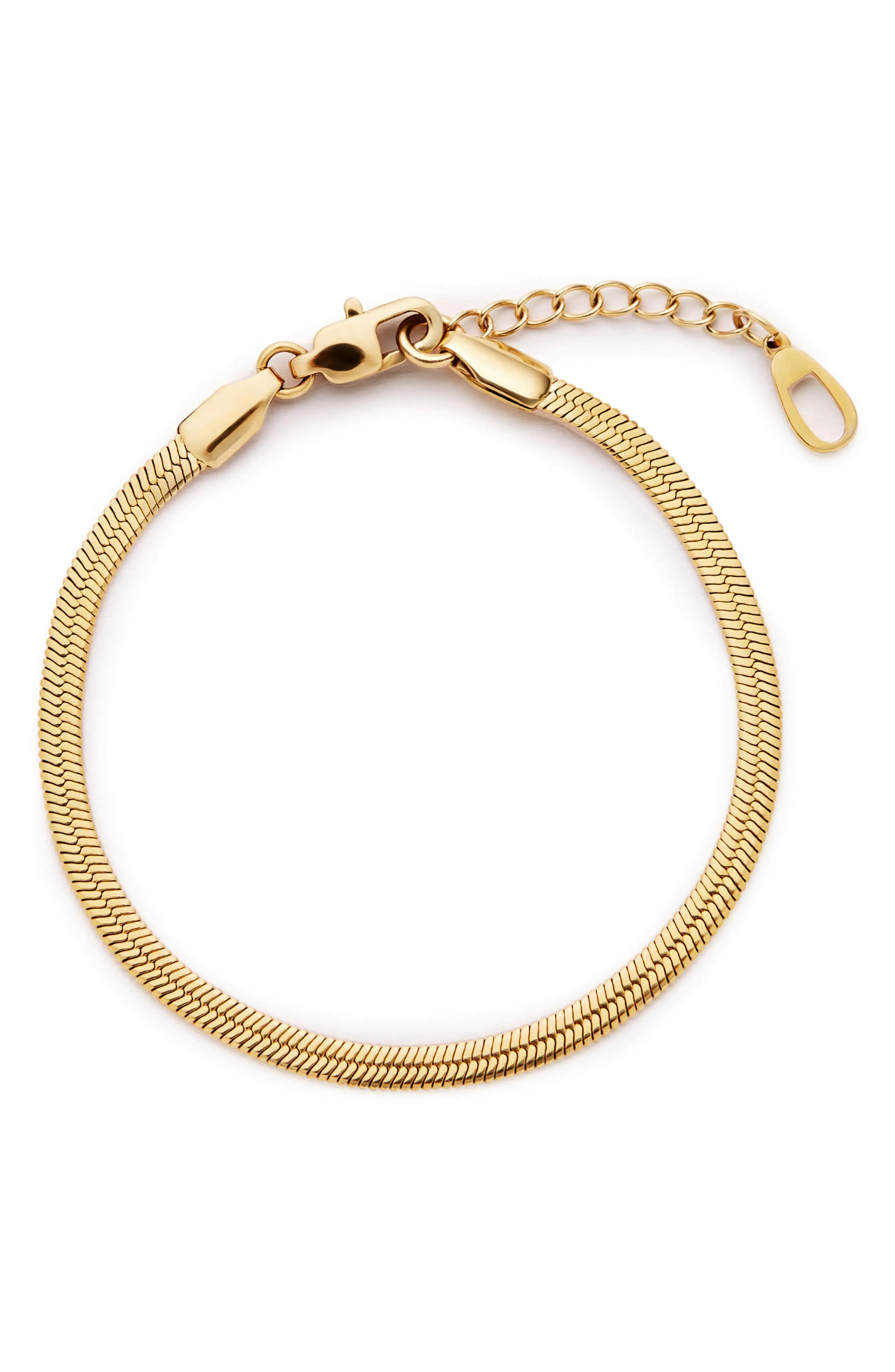 Atlas Herringbone Chain Bracelet (Women) | Nordstrom | Nordstrom
