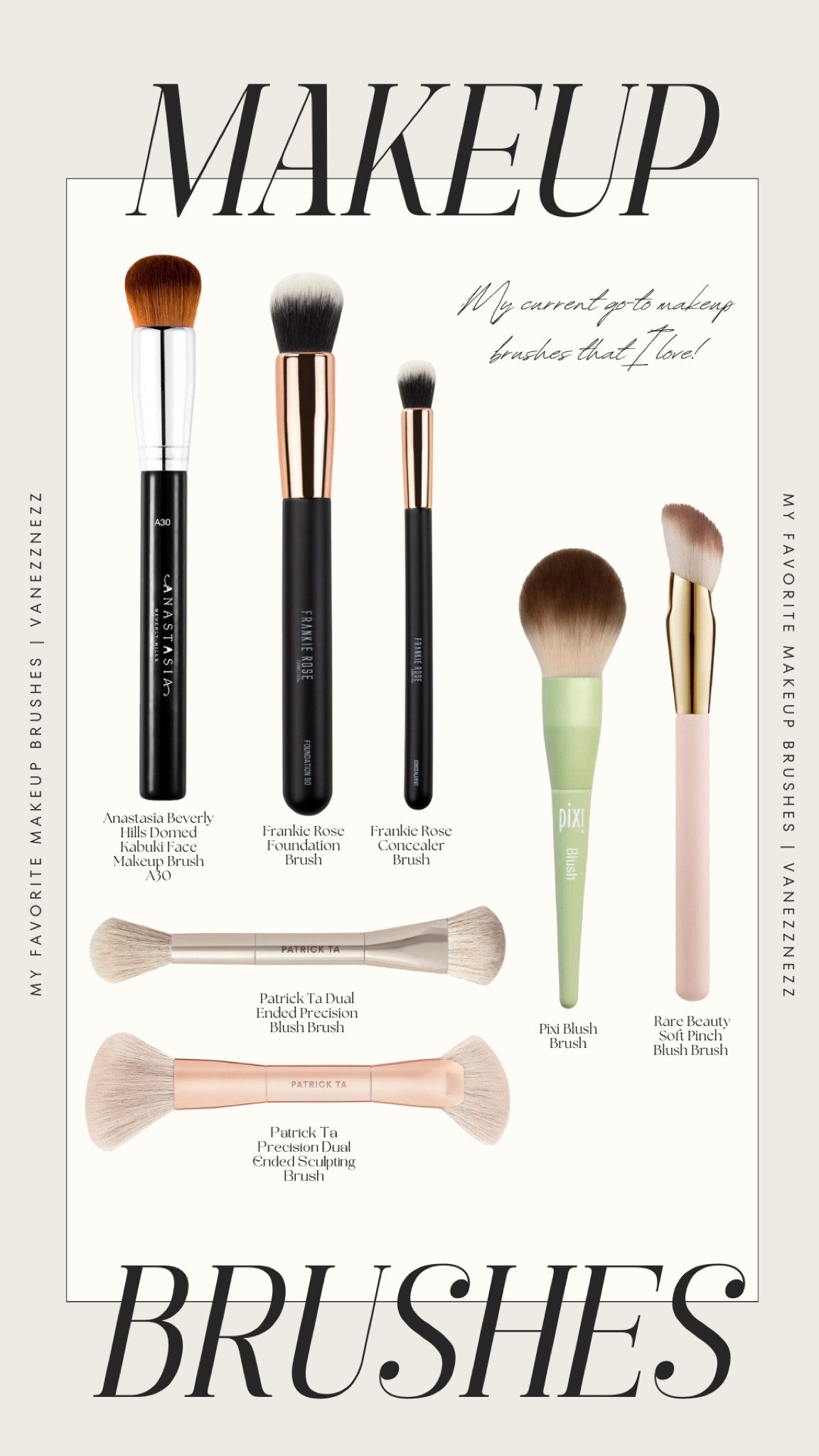 my favorite makeup brushes!! 

#LTKBeauty #LTKStyleTip