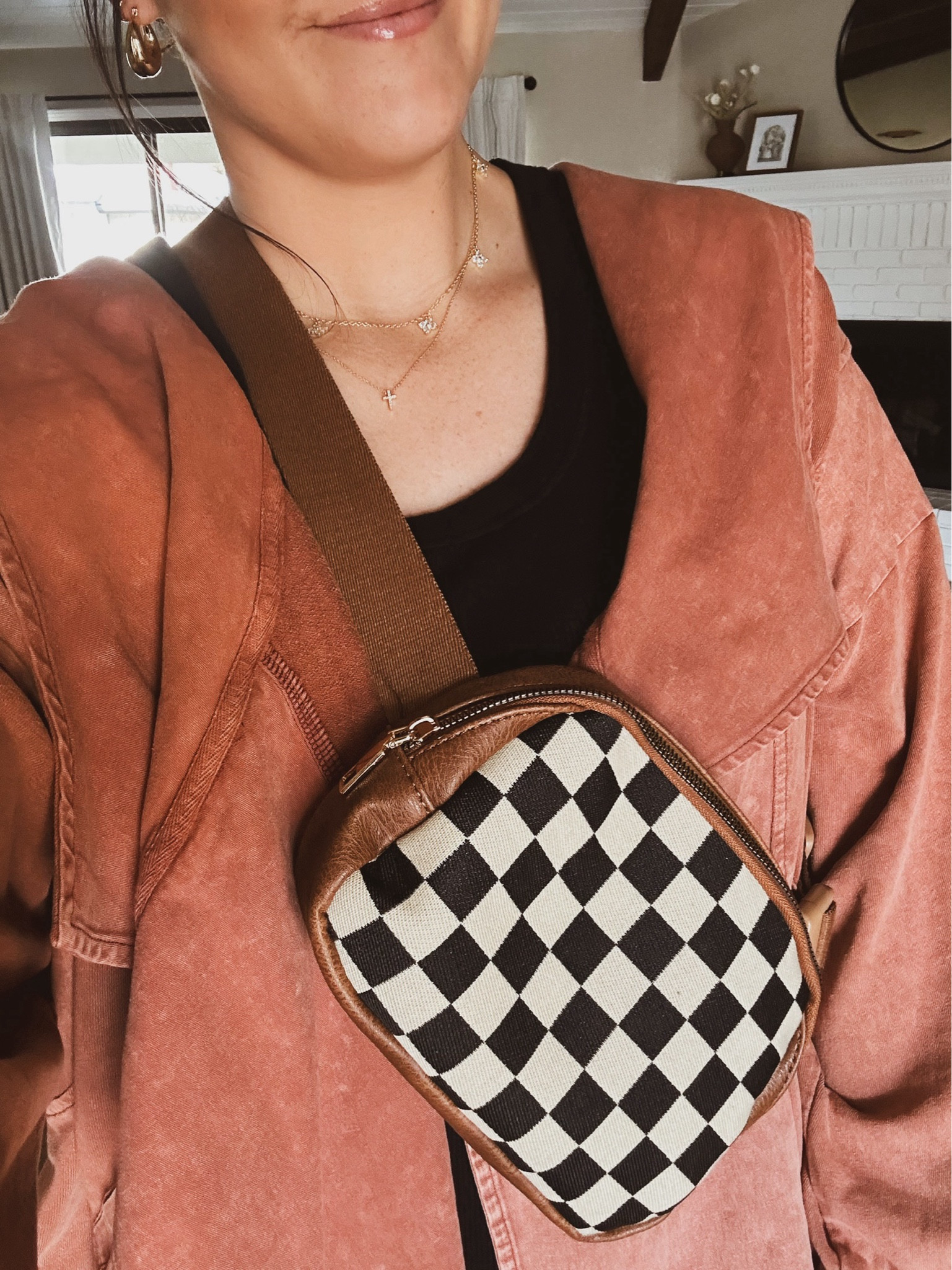 Checkered Crossbody Bag | Fanny Pack | Amazon Purses | Checkered Purse 🤎

#LTKSaleAlert #LTKItBag #LTKFindsUnder50