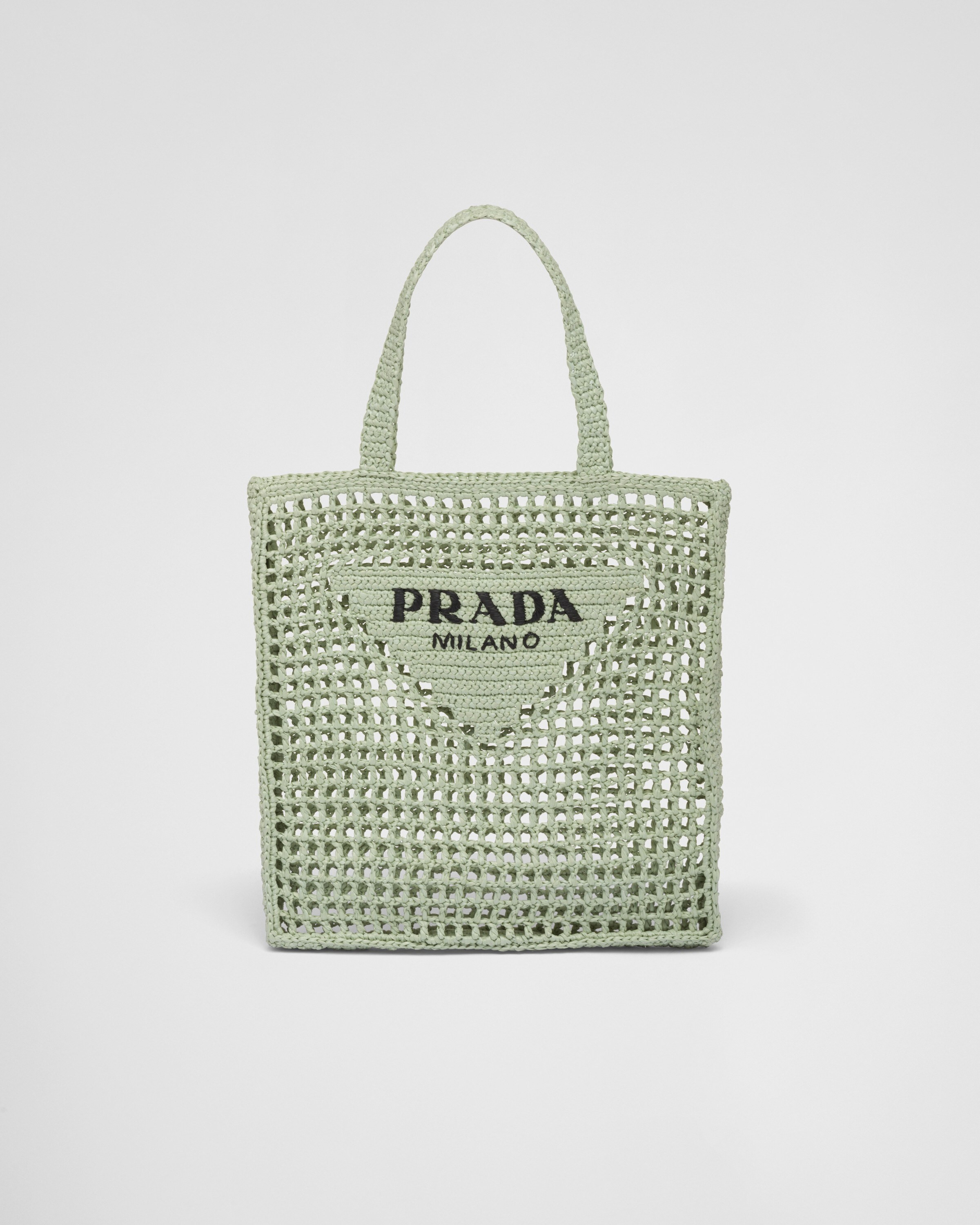 Crochet tote bag | Prada US