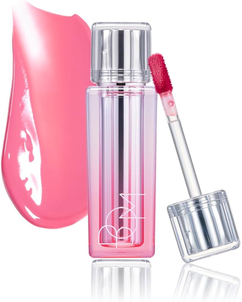BOM COSMETICS Lip Flash Tint #02 Peach Flare, Sheer Hydrating Glossy Lip Tint, Lightweight Lip St... | Amazon (US)